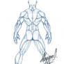 Male Anatomy Template: Back