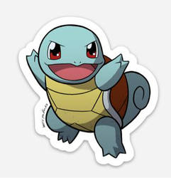 Squirtle Stickers