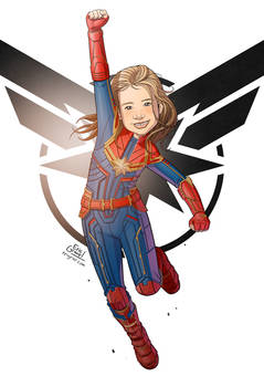 Finley as Captain Marvel- Final