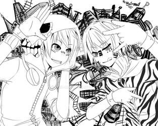 Matryoshka-Zebra and Hashiyan