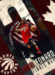 Kawhi Leonard Poster