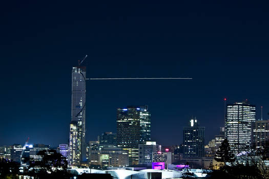 Brisbane skyline by Night