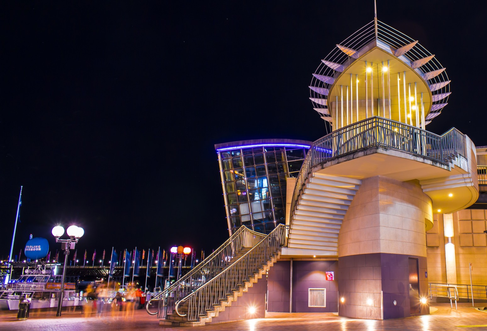 Darling Harbour ... watch your step!