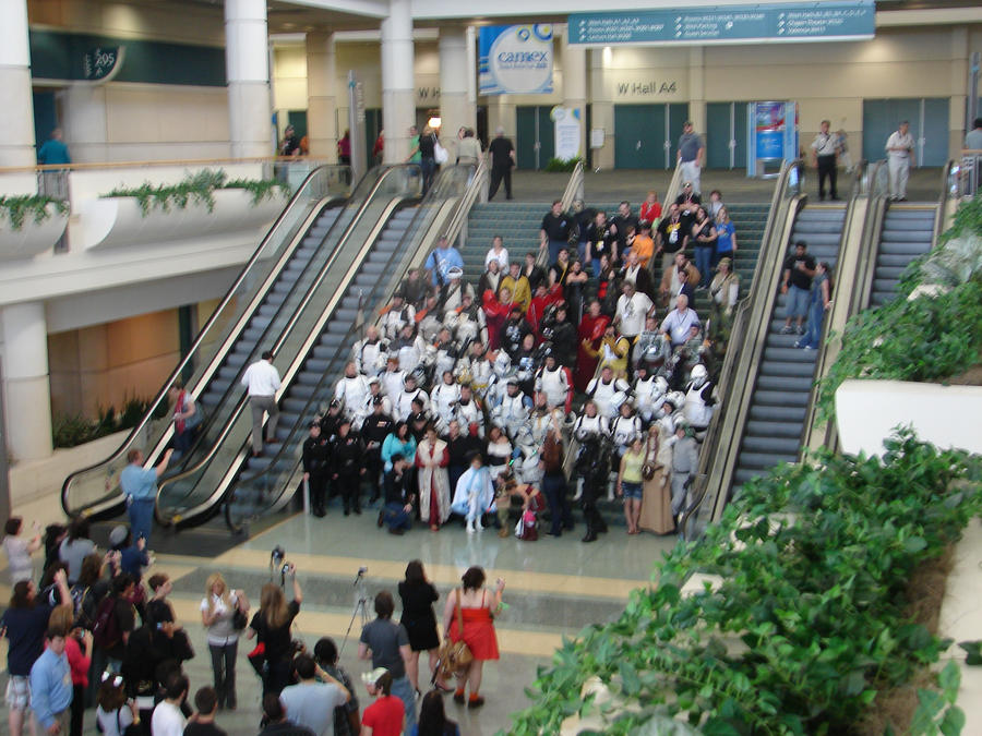 Lunatics on the stairs