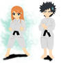 Orihime and Tatsuki