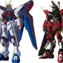 Strike Freedom and Infinite Justice 2
