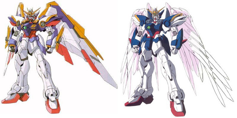 Wing Ver KA and Wing Zero Custom by edwinadibuana on DeviantArt