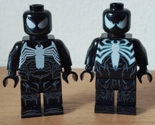 Black Suit and Symbiote Suit