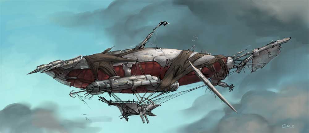 pirate dirigible