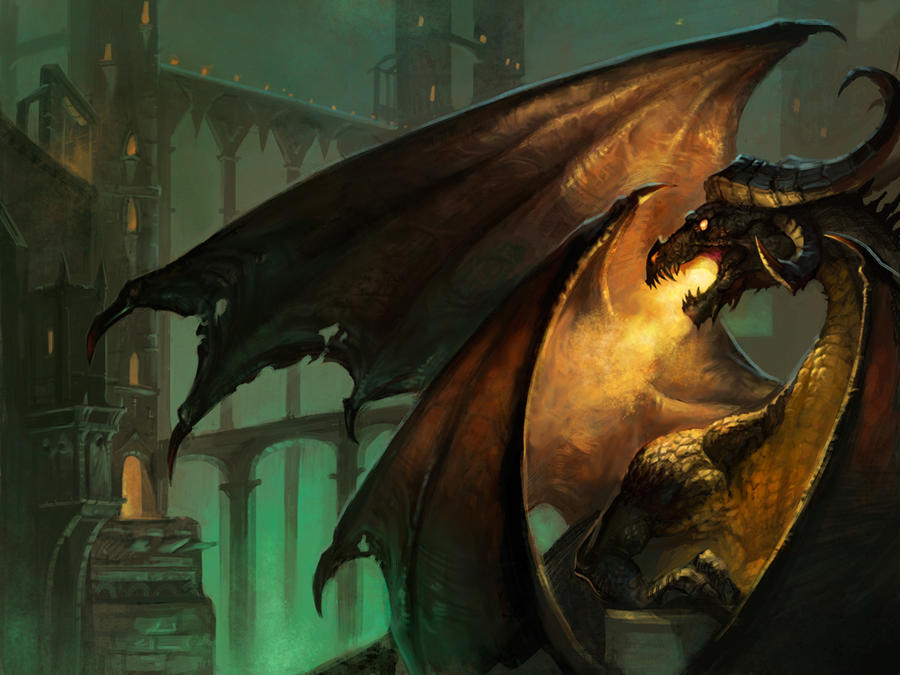 Black Dragon by Nightblue-art Black Dragon by Nightblue-art