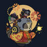 LoL Lunar T-shirt Illustration