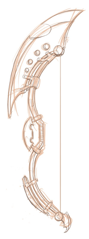 sketch: bow design