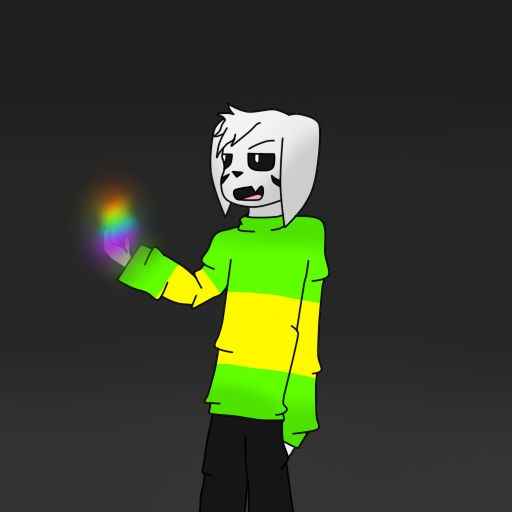 Glitchtale Asriel by CharaDreemurrDraws on DeviantArt