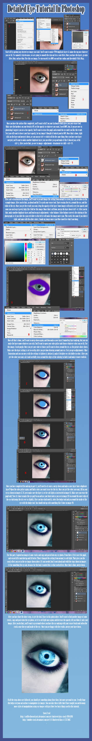 Eye Tutorial - Shattered Eye