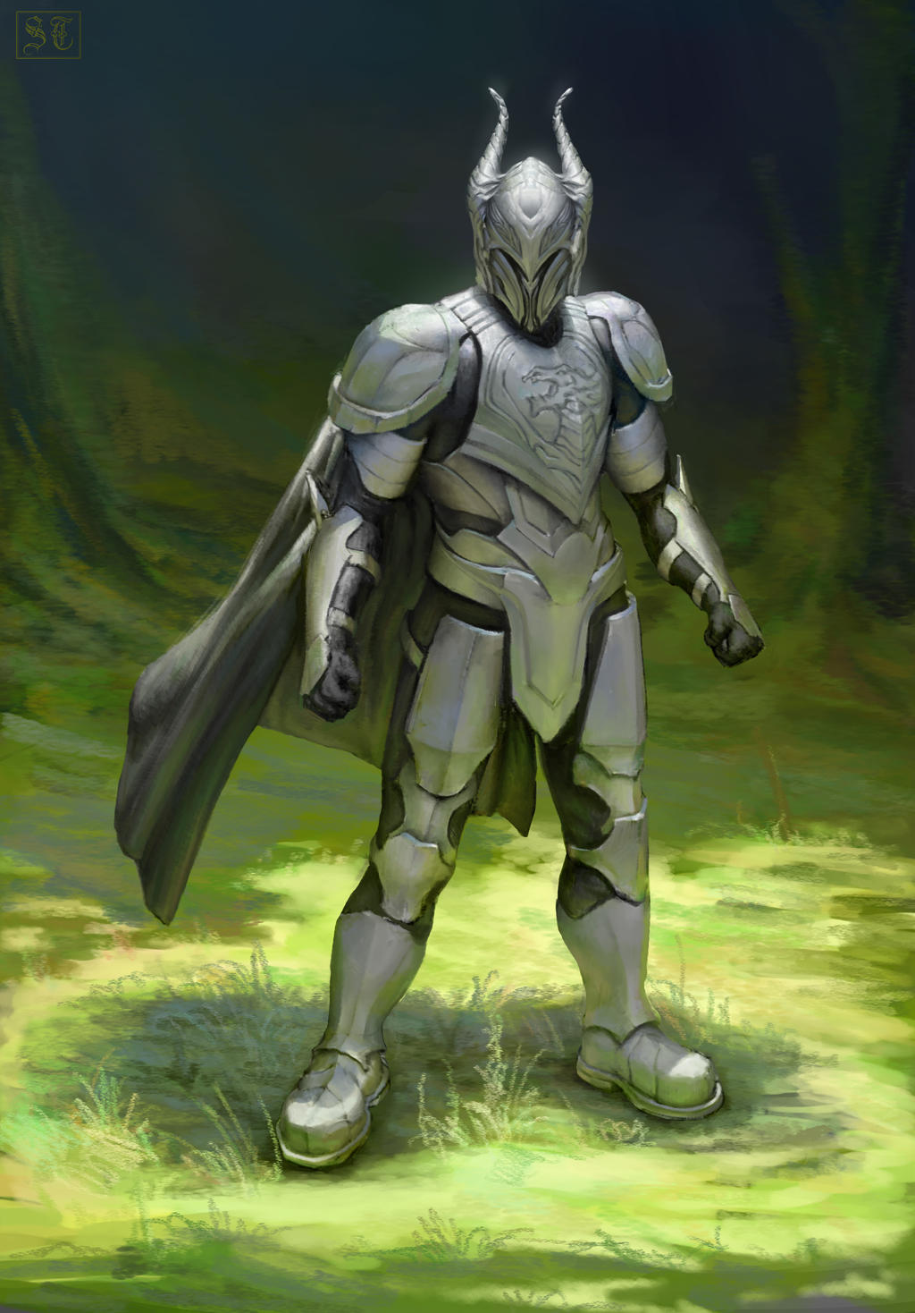 Silver Tree Knight Silver Knight by Sacred-Templar on DeviantArt
