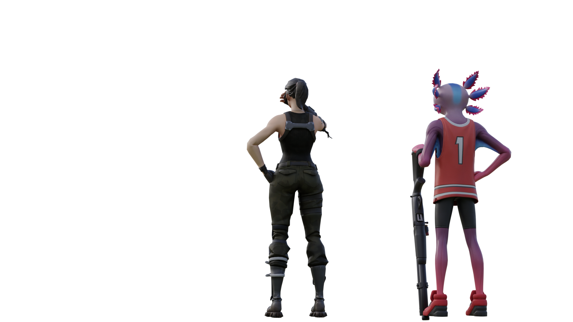 First Fortnite Render | 29-11-2020 by Angie395 on DeviantArt