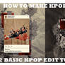 how to make kpop edits | 2 basic kpop edit tutoria