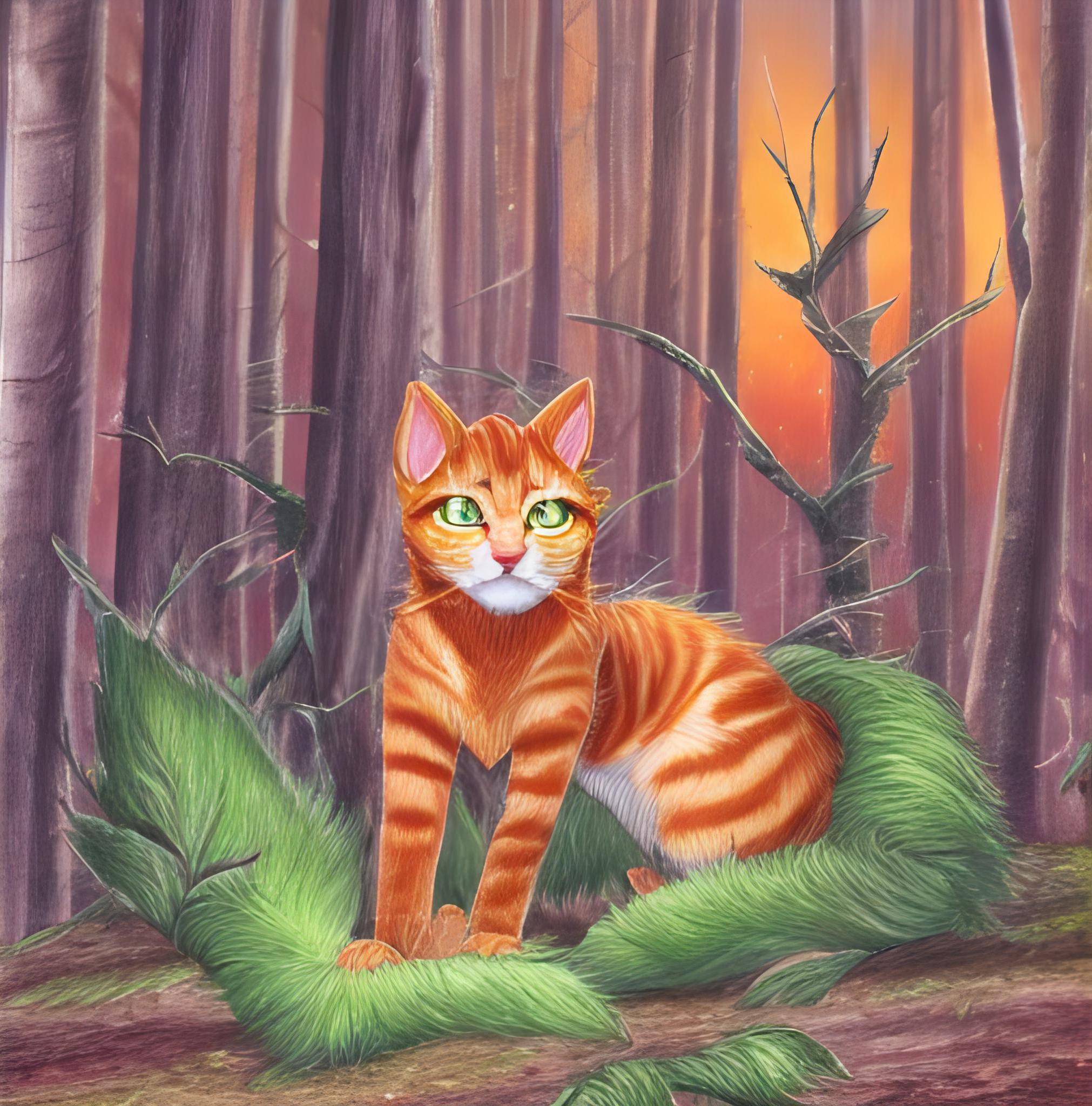 Firestar, From Thunder Clan