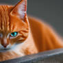 Beautiful Orange Tabby Cat #50