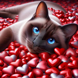 Heart Candy Cat Adoptable!