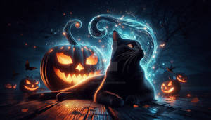Halloween Black Cat!