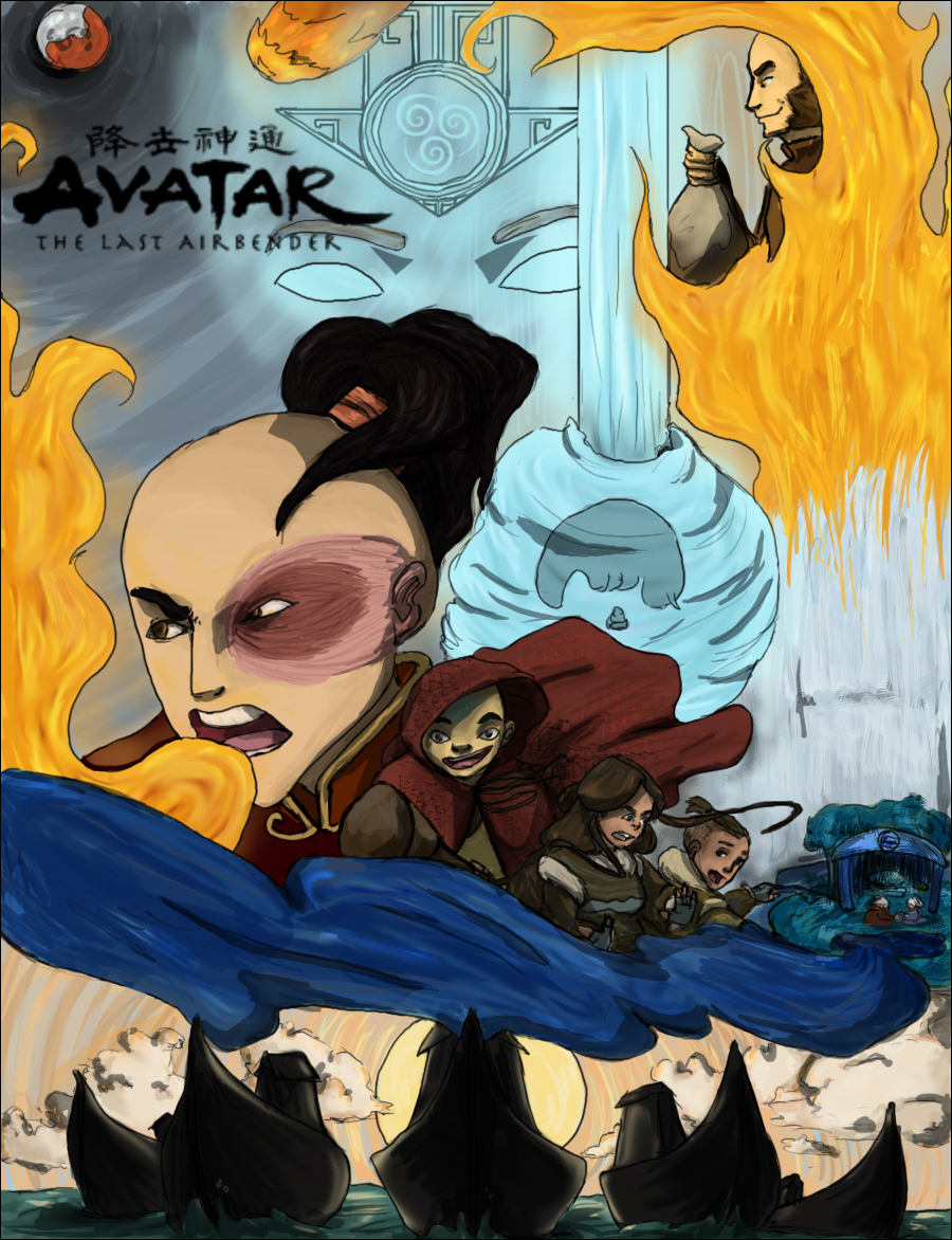 Book 1 Avatar Movie Poster fin