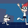 Mr.Peabody and Sherman in Dexter's Laboratory