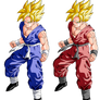 Goku Retro Renders SSJ