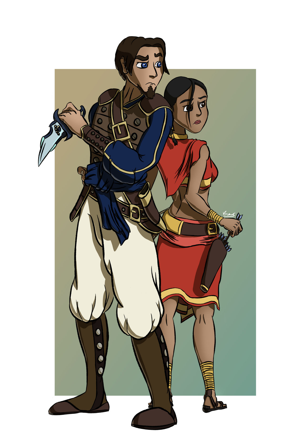 The Prince and Farah - PoP: The Sands of Time by HPiola on DeviantArt
