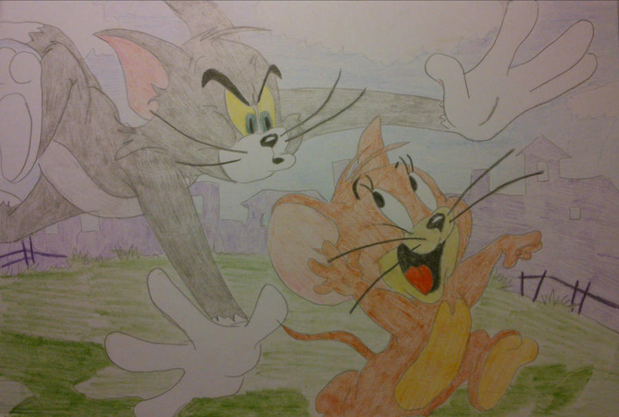 Tom Jr Deviantart Tom and Jerry by greenjellybean96 on DeviantArt
