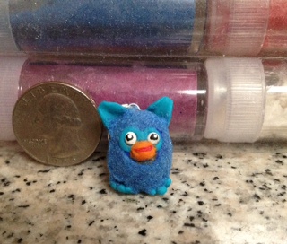 Furby keychain