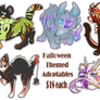Halloween cats 2026 Halloween Themed Adopts Annual sale (4/5 open)