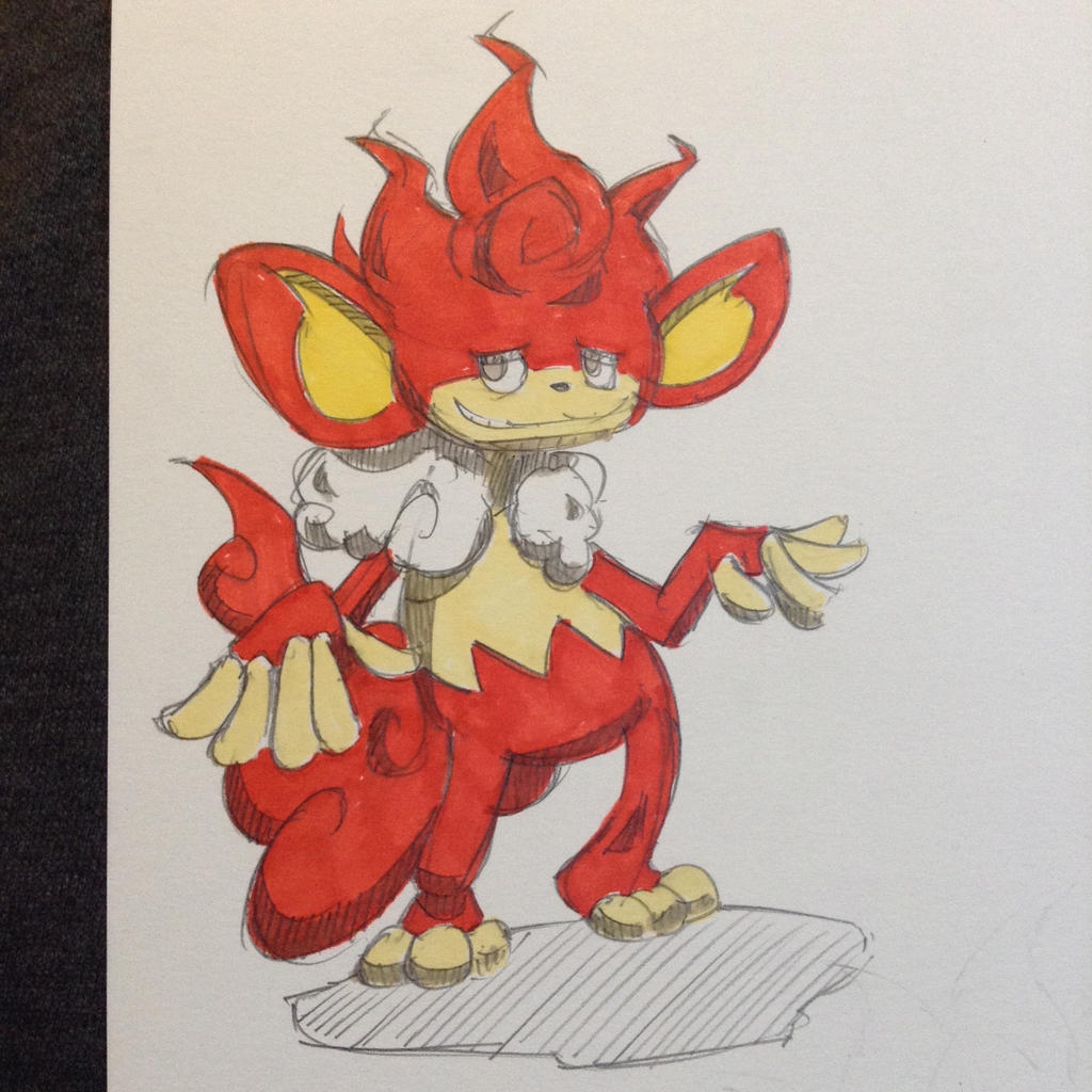 Simi Pokemon Simisear by gingrjoke on DeviantArt