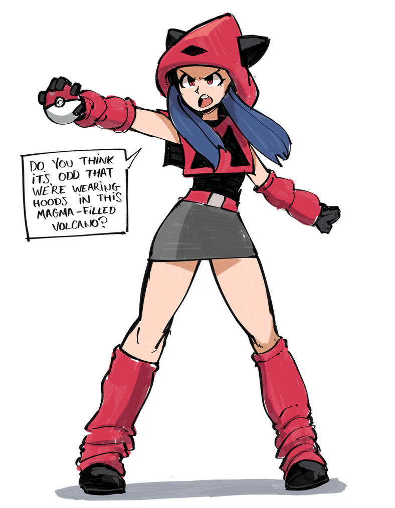 Dating A Team Magma Grunt team magma grunt doodle by gingrjoke on DeviantArt
