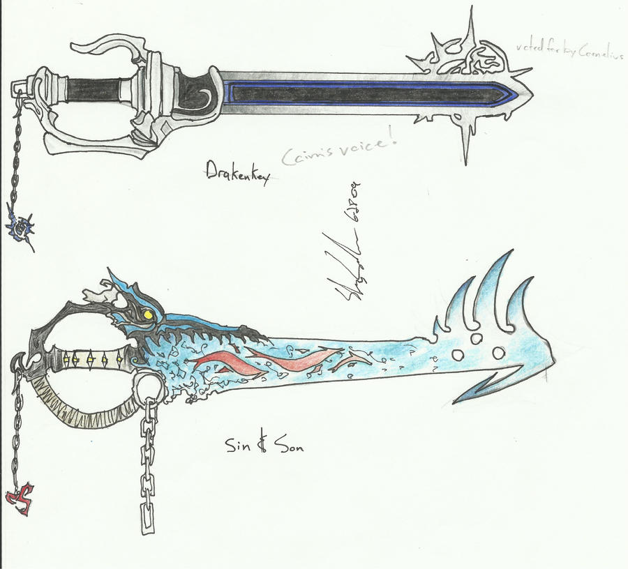 Keyblade designs by Sylvestis on DeviantArt
