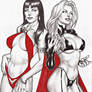 VAMPIRELLA AND LADY DEATH ON E_BAY NOW !!!