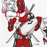 DEADPOOL AND HARLEY, SALE ON E-BAY AUCTION NOW !!!