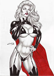 LADY DEATH, SALE ON E-BAY AUCTION NOW !!! by carlosbragaART80