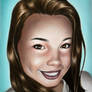 MY BEAUTY FRIEND VICKY, DIGITAL PAINTING !!!