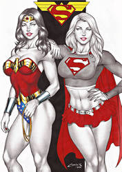 WONDER W. and SUPERGIRL SALE ON E-BAY NOW !!!