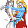 WONDER WOMAN and SUPERGIRL !!!