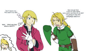 Link and Edward are Twins