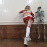 SAO Cosplay - Asuna Yuuki vs Reanimated Skeleton