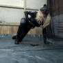 CATWOMAN Cosplay - Batarang to the Stomach...
