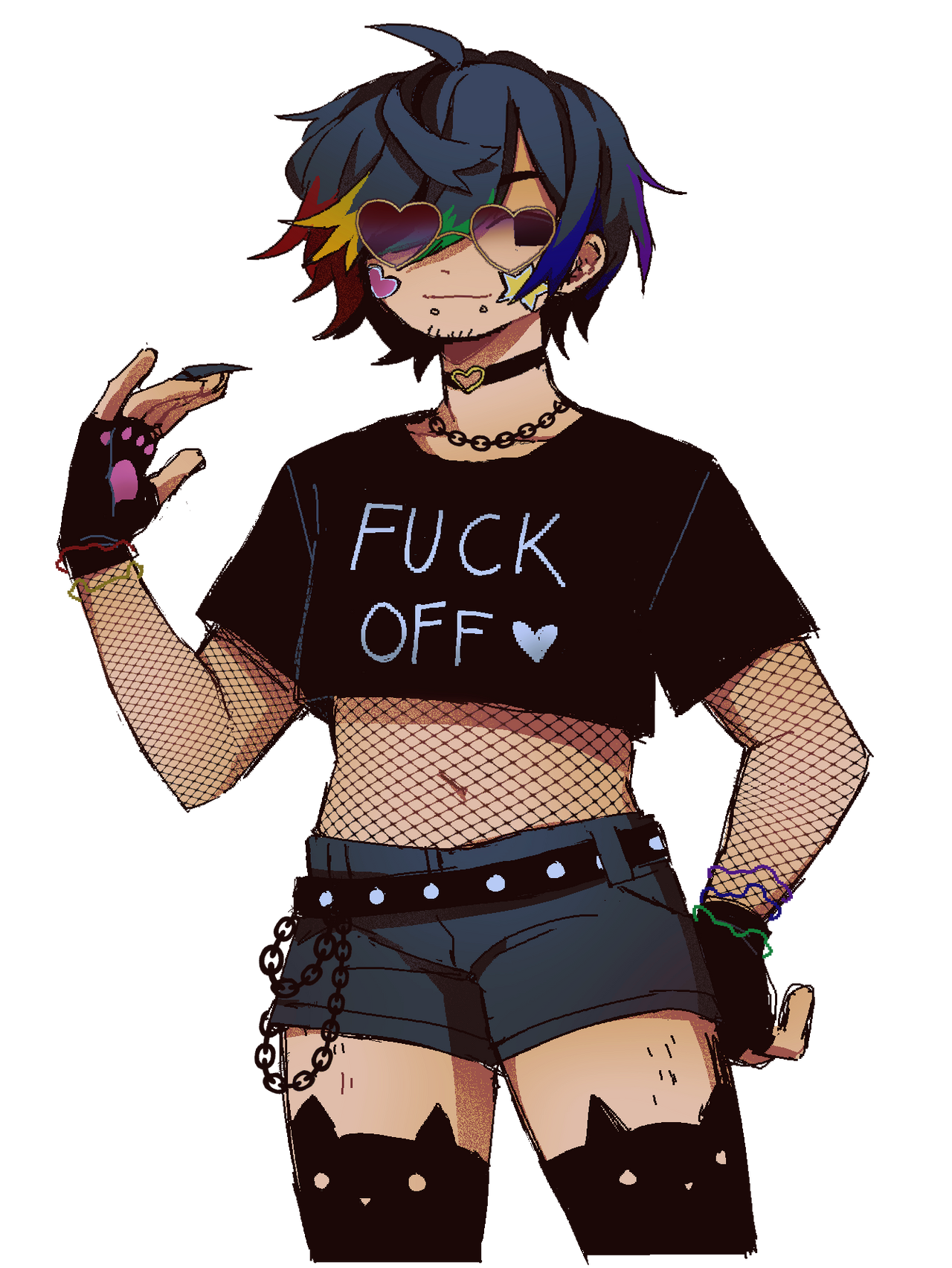 Dfvxe splitter girl but dex by CRUORMORS on DeviantArt