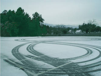 Snowy trails