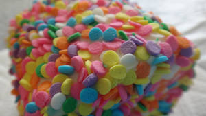 Sprinkle-Covered Marshmallow