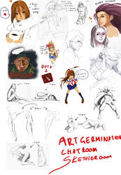 Artgermination Chat Sketch Dump