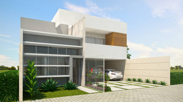 Felipe Faria's House front 1