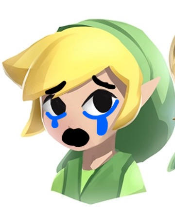 Toon Link Crying by Lucero118 on DeviantArt